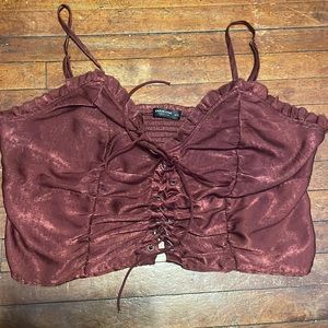 Maroon SHEIN curve 4 XL